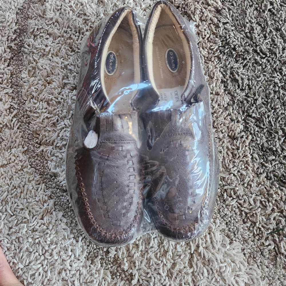 vintage Dr. Scholl's Comfort Double Air Pillow loafers